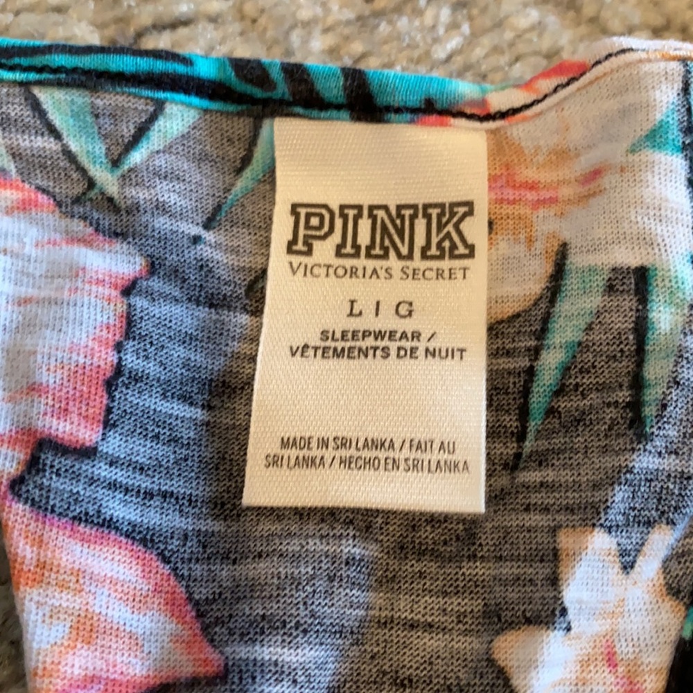 VS Pink Razor Back Tank - Picture 2 of 3